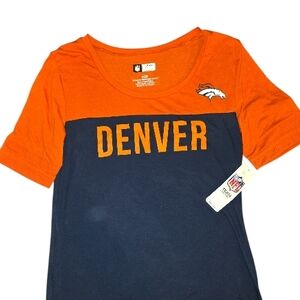 NFL Denver Broncos Women's Football Jersey - Orange and Blue NWT Medium